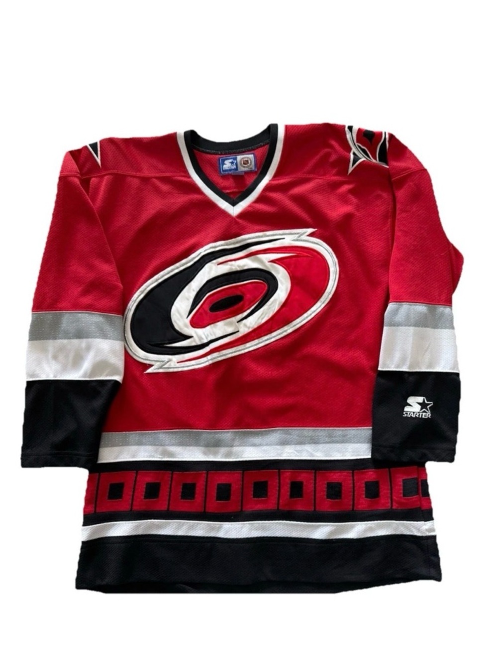 Carolina Hurricanes Starter Jersey 🔥 Vintage NHL Red Size Medium